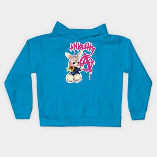 Anarchy Bunny Kids Hoodie